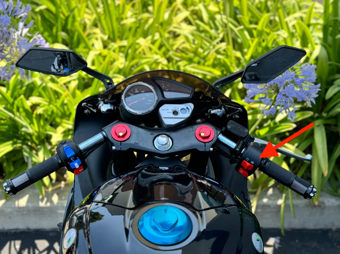 Right handlebar switch unit for DF50SST Venom X18 50cc