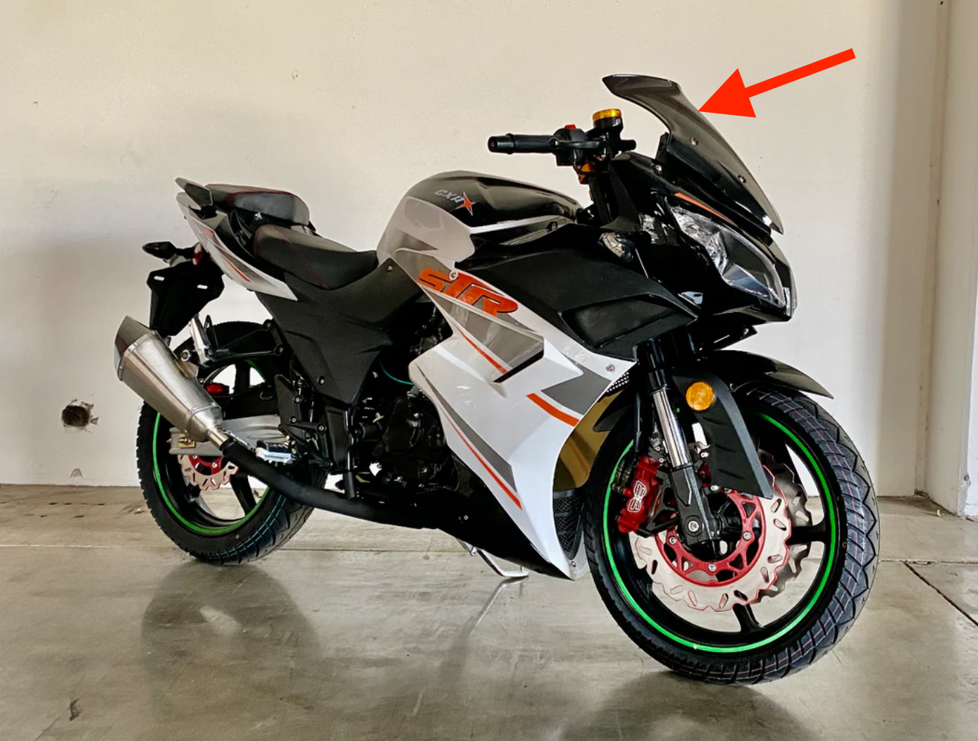 Windshield for DF250RTS | Venom X22R 250cc Windshield Cover