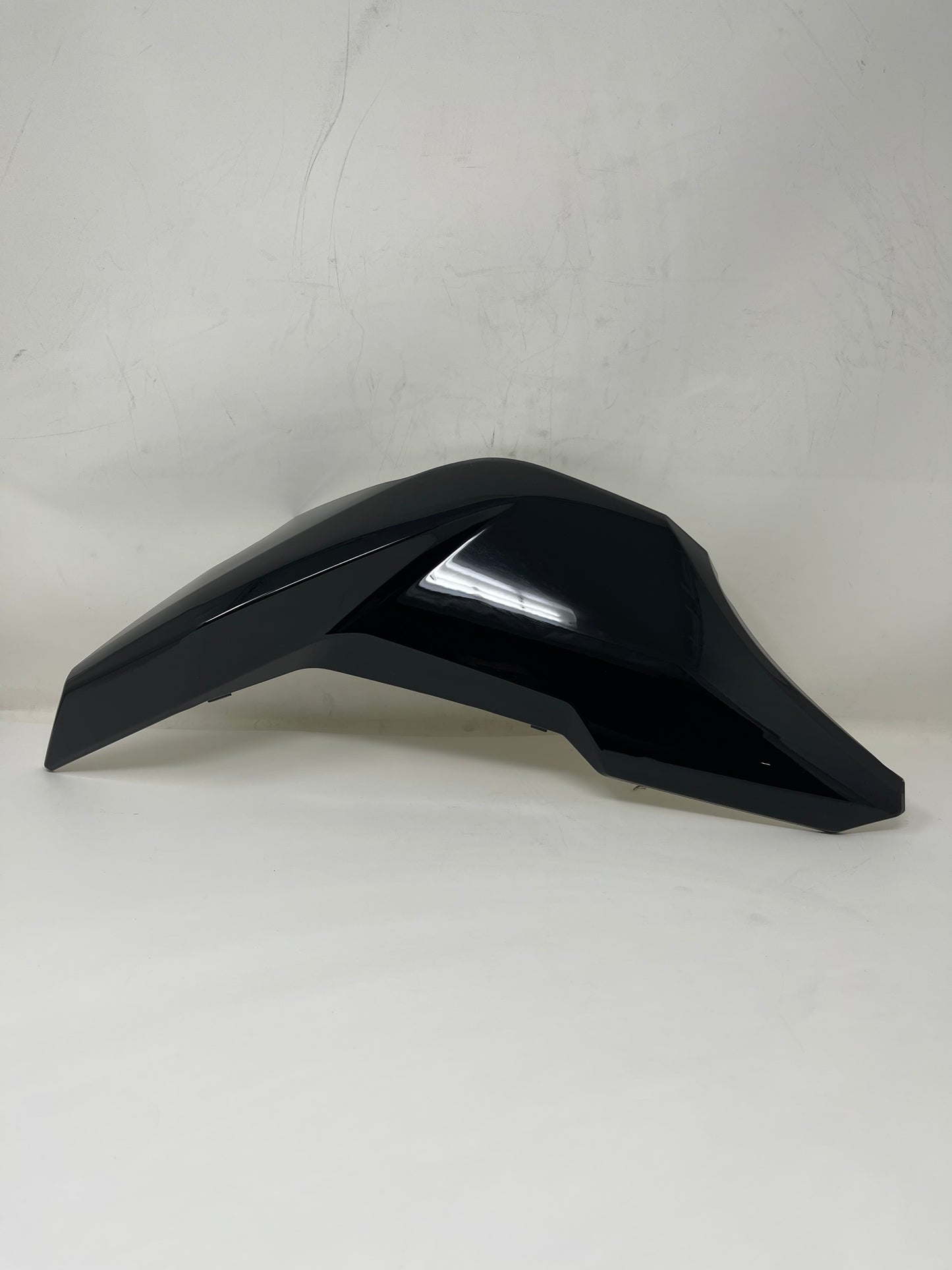 Left fuel tank cover for BD125-10 in black. Part #125010009
