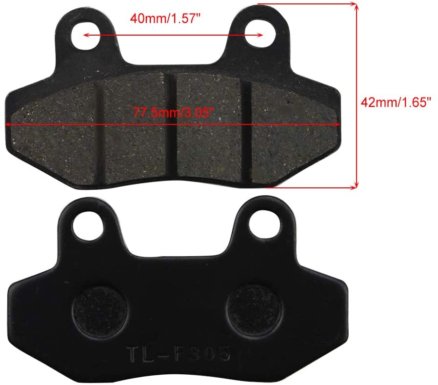 Front disc brake pads set for 125cc Boom BD125-8 Venom X21RS motorcycle