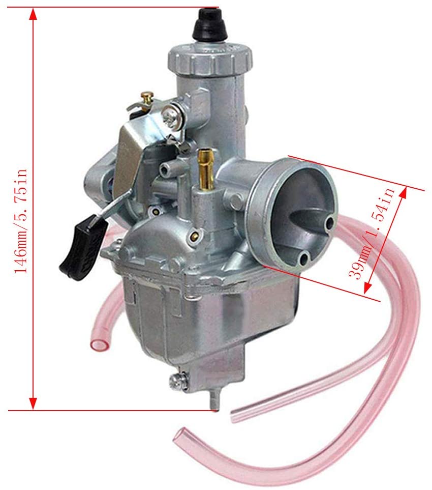 VM22 carburetor upgrade kit for 125cc dirt bike, pit bike, or mini motorcycle