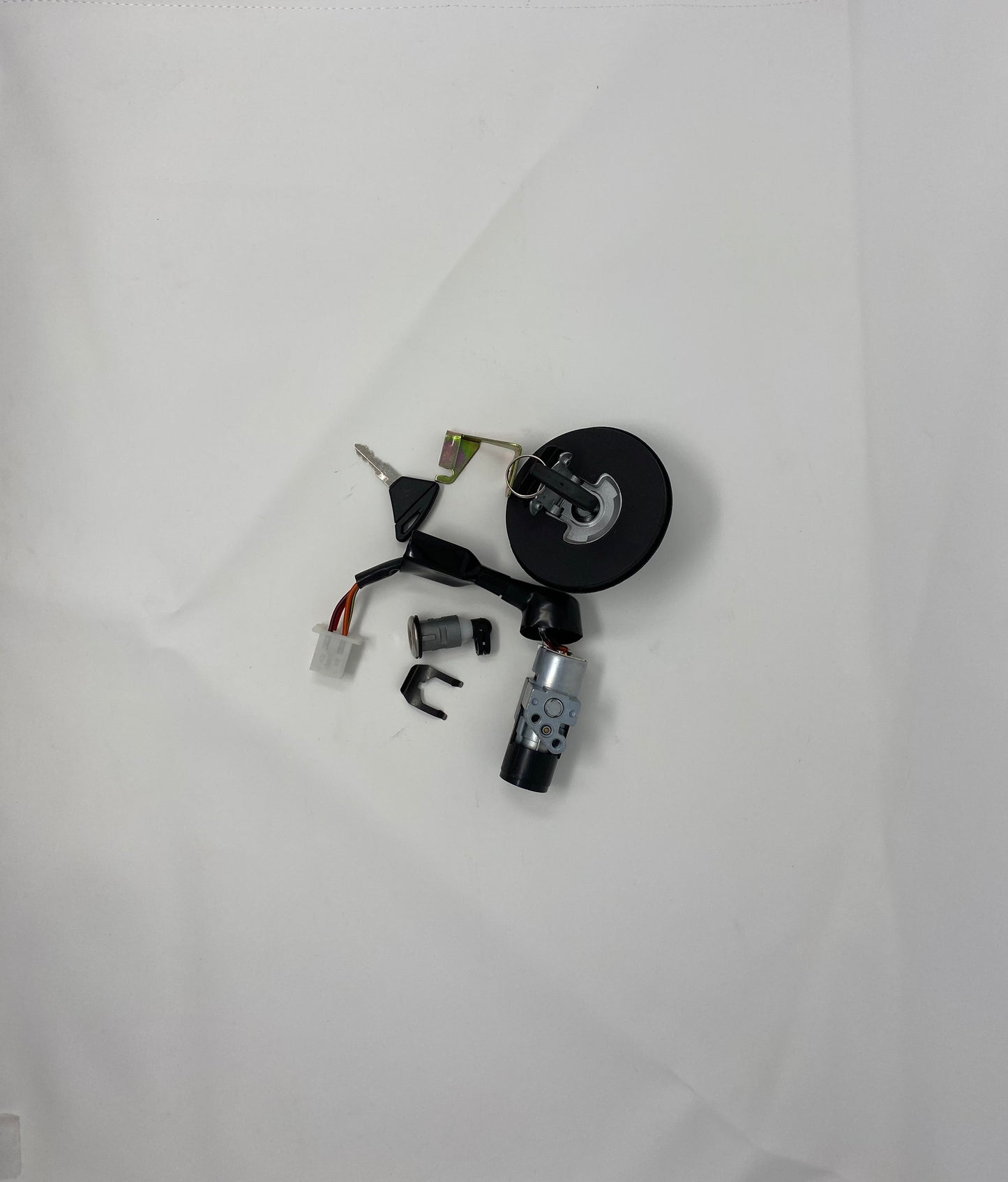 Ignition Key Set + Gas Tank Lock for BD125-8 Motorcycle | Boom Monster Key Set Lock Set | Baodiao Ducati Clone Ignition Lock Set