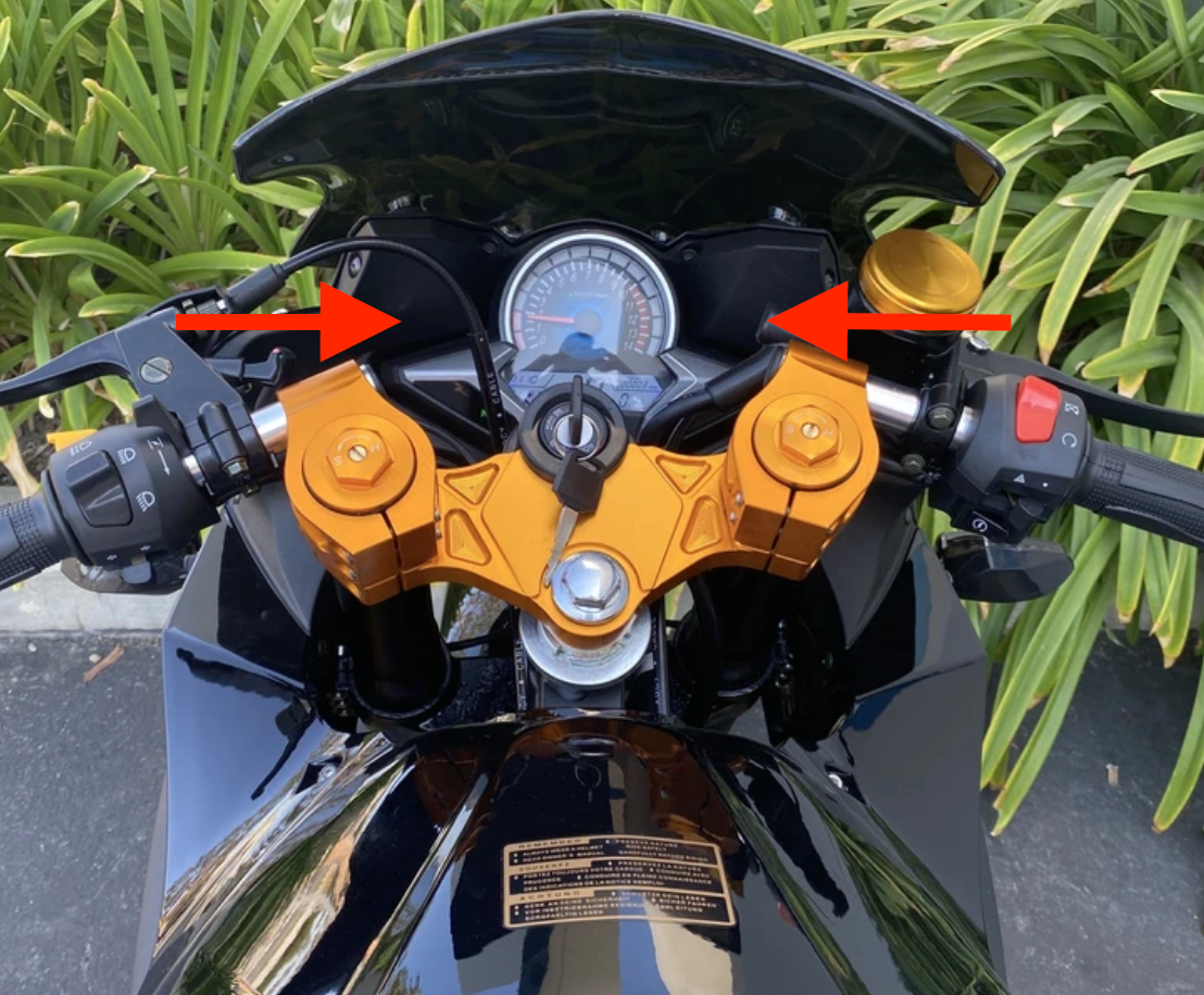 Speedometer Fairing for DF250RTS | Venom X22R Speedometer Holder