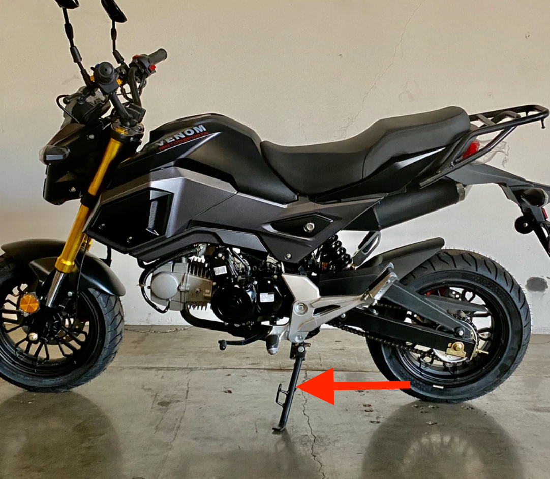 125cc Vader BD125-10 motorcycle side stand replacement