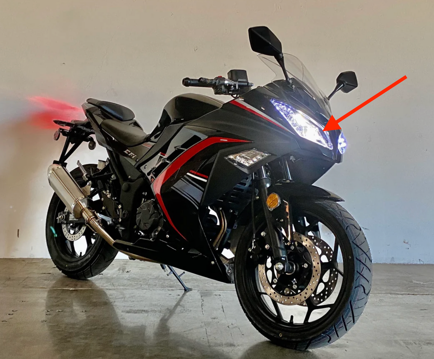 Buy headlight assembly for BD250-5 motorcycle