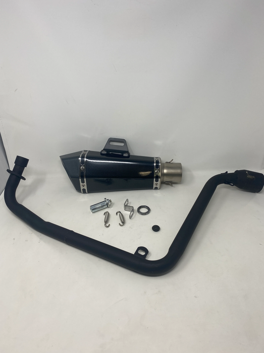 BD125-10 exhaust upgrade