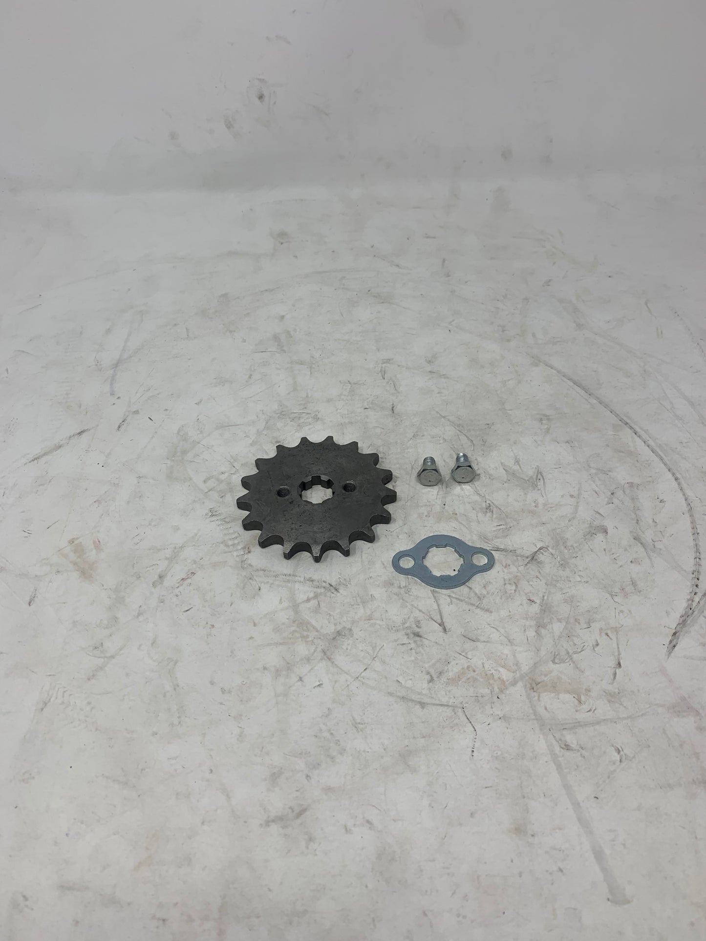 Upgraded 428-17T steel sprocket for 125cc motorcycle