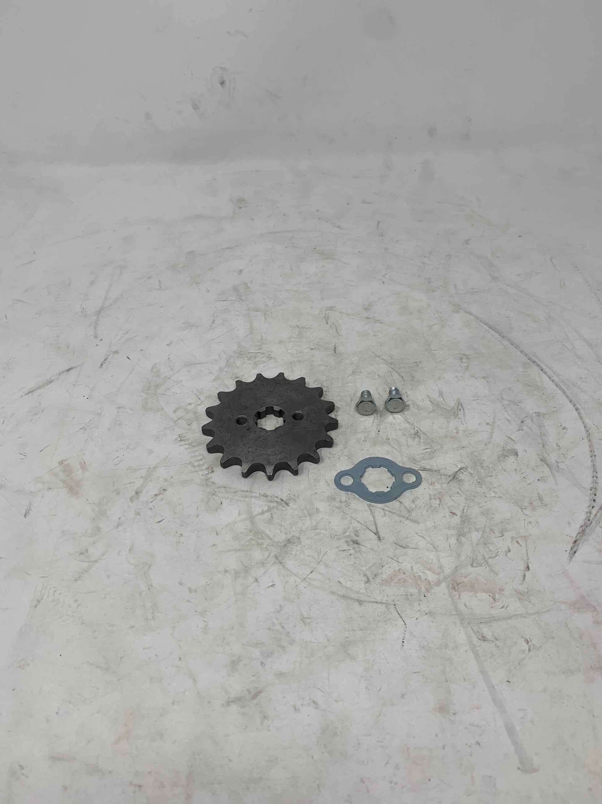 Upgraded 428-17T steel sprocket for 125cc motorcycle
