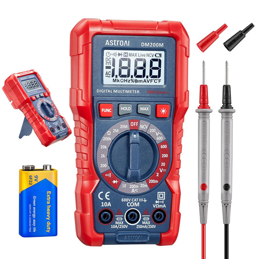 Universal digital multimeter for motorcycles scooters and ATVs