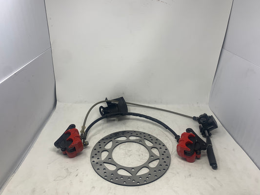 Front disc brake assembly for BD125-11 Venom X22 125cc