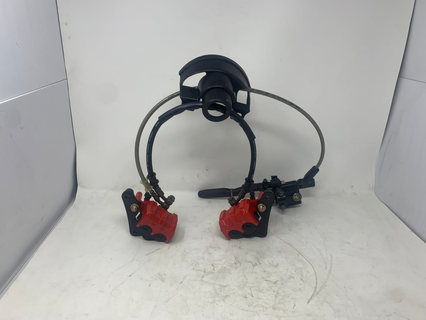 Venom X22 125cc front disc brake assembly replacement