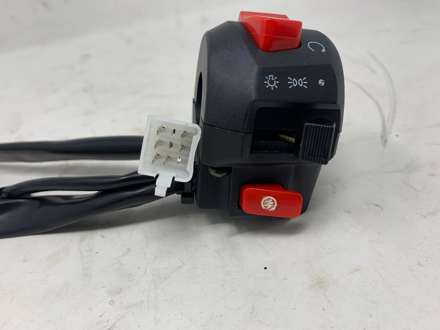 Right Combination Switch Assembly for Boom 125cc Motorcycles | Electric Start Switch for Honda Grom Clone | Kawasaki Ninja Clone | Ducati Monster Clone