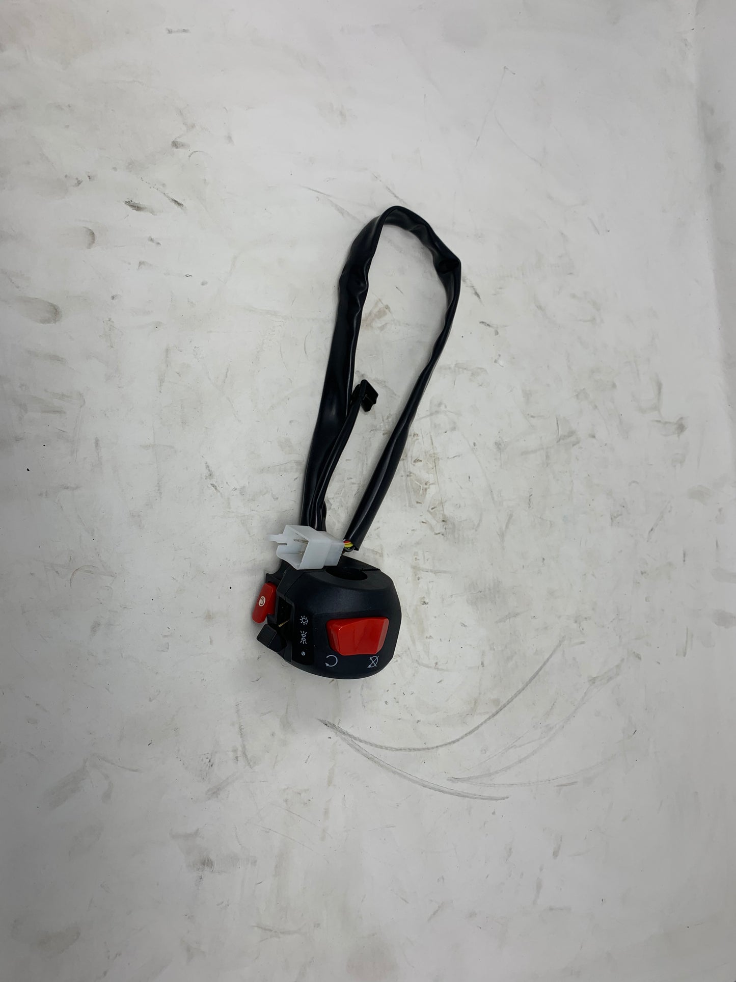 Right Combination Switch Assembly for Boom 125cc Motorcycles | Electric Start Switch for Honda Grom Clone | Kawasaki Ninja Clone | Ducati Monster Clone