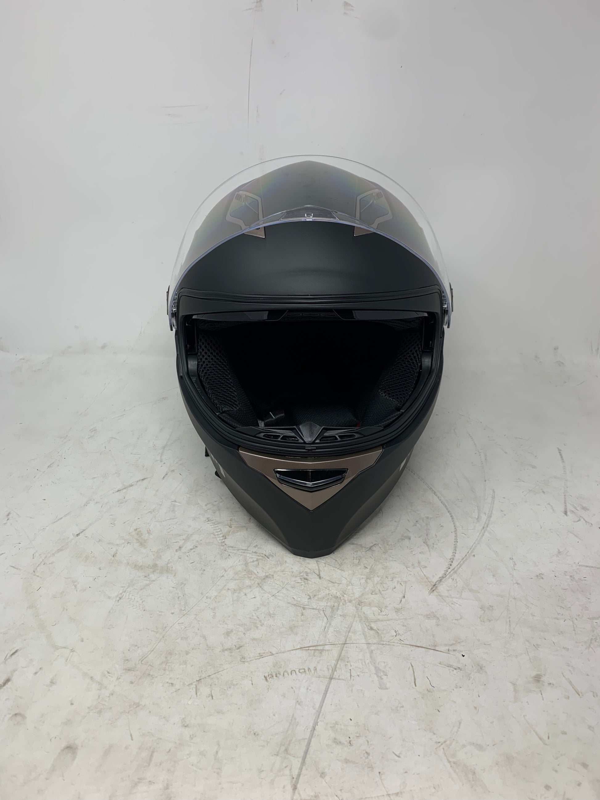 DOT approved full face motorcycle helmet with tinted visor