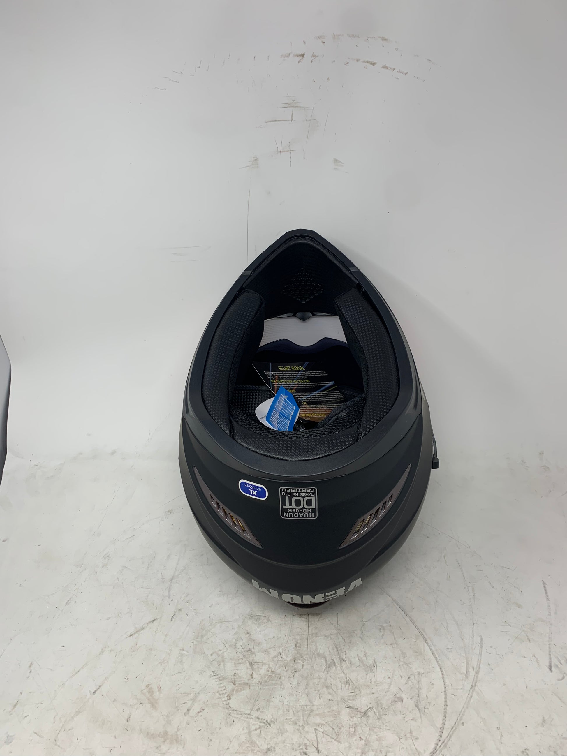 Dual Visor Full Face Helmet – DOT Approved & Stylish