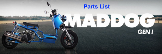 Parts list for PMZ50-19. Parts manual for PMZ150-19.