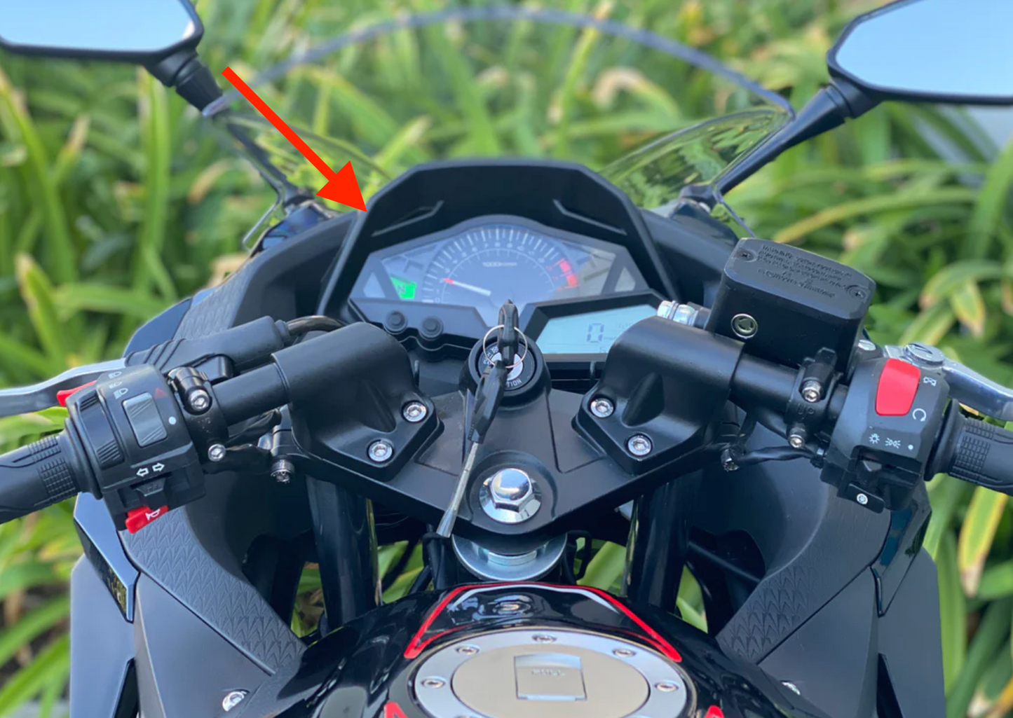 Dashboard speedometer fairing BD250-5 EFI motorcycle