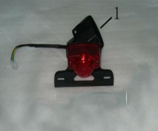 PST50-19N taillight | PST150-19N Icebear Maddog trike rear tail light