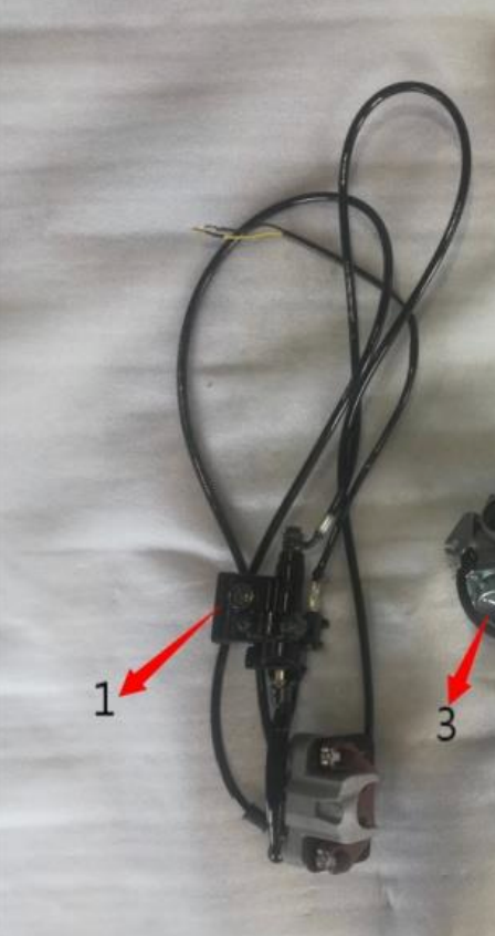 PST50-19N rear brake assembly | PST150-19N Icebear Maddog trike rear brake