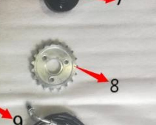 PST50-19N rear sprocket | PST150-19N Icebear Maddog trike rear sprocket