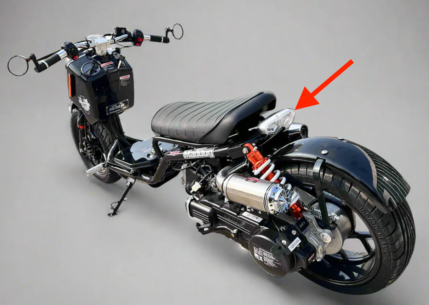 Icebear Maddog rear taillight | PMZ50-22/PMZ150-22 scooter tail light assembly