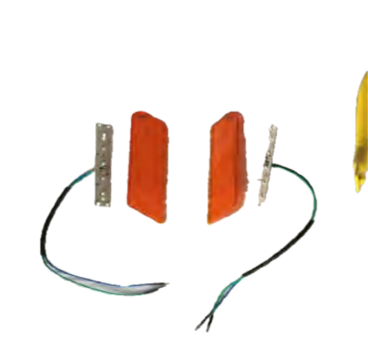 PMZ50-21 front signal light set | PMZ150-21 Icebear Maddog Gen 4 scooter front turn signals