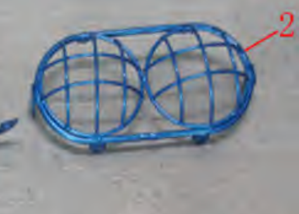 PMZ50-19 headlight bracket | Icebear Maddog Gen 1 headlight cover bracket