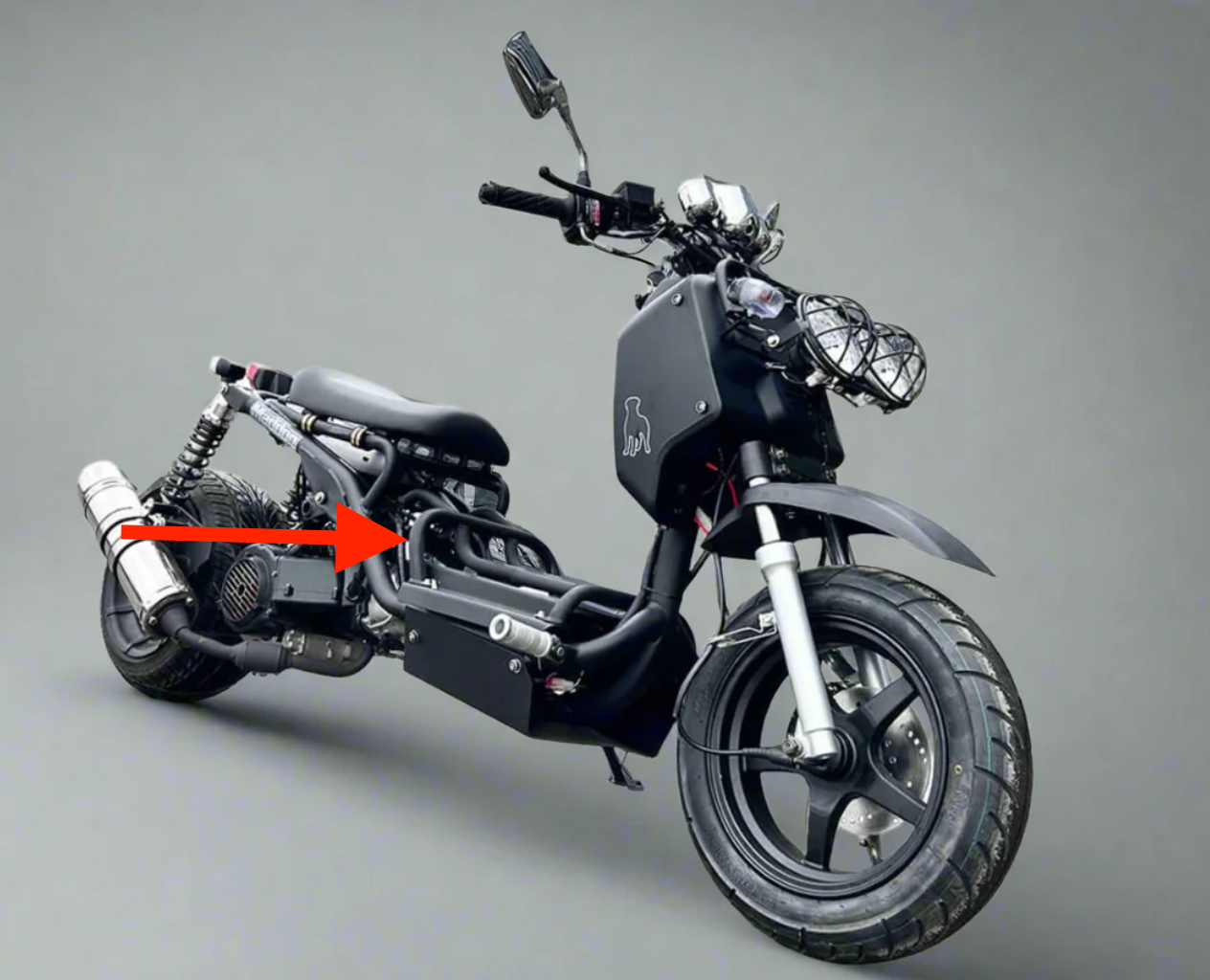 Icebear Maddog Gen 1 fuel tank bracket | PMZ150-19 scooter gas tank support