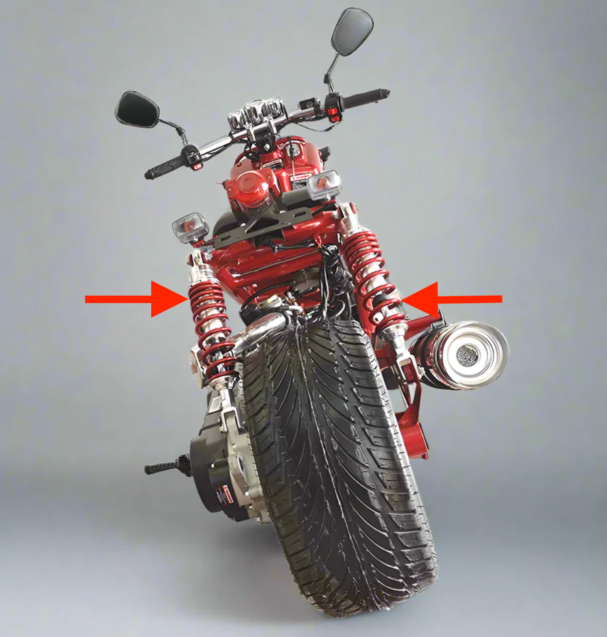 Icebear Maddog Gen 1 rear shocks | PMZ150-19 scooter rear suspension