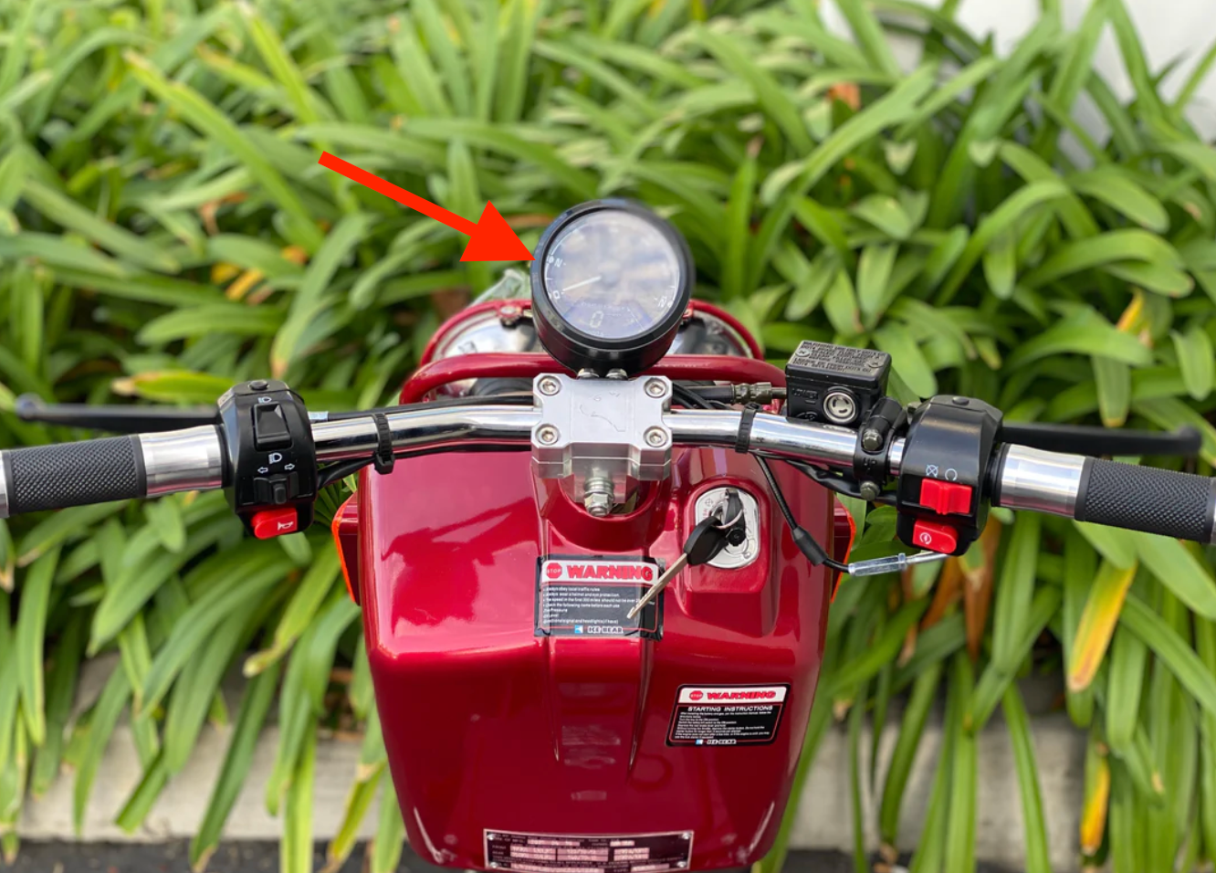 Icebear Maddog Gen 4 digital speedometer | PMZ150-21 scooter speedometer gauge