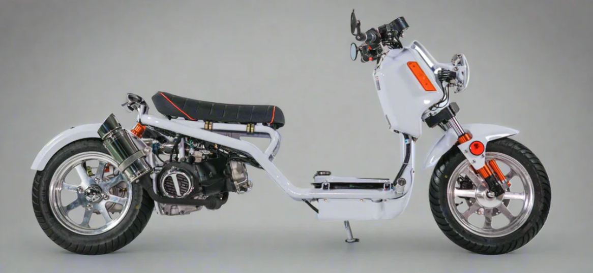 PMZ150-21 street legal 150cc scooter | Icebear Maddog Gen 4 Ruckus inspired