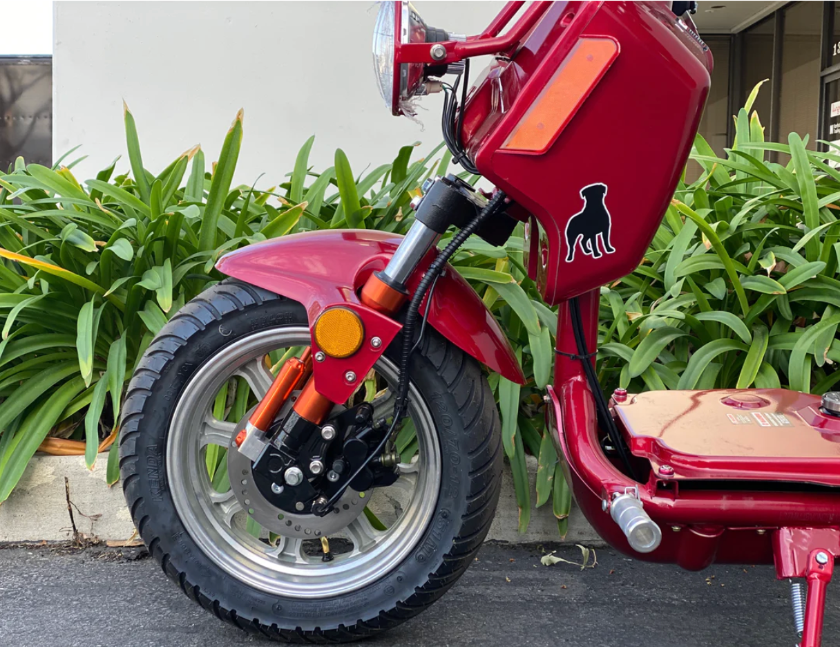PMZ150-21 Gen 4 scooter | Icebear Maddog 150cc Ruckus style urban moped