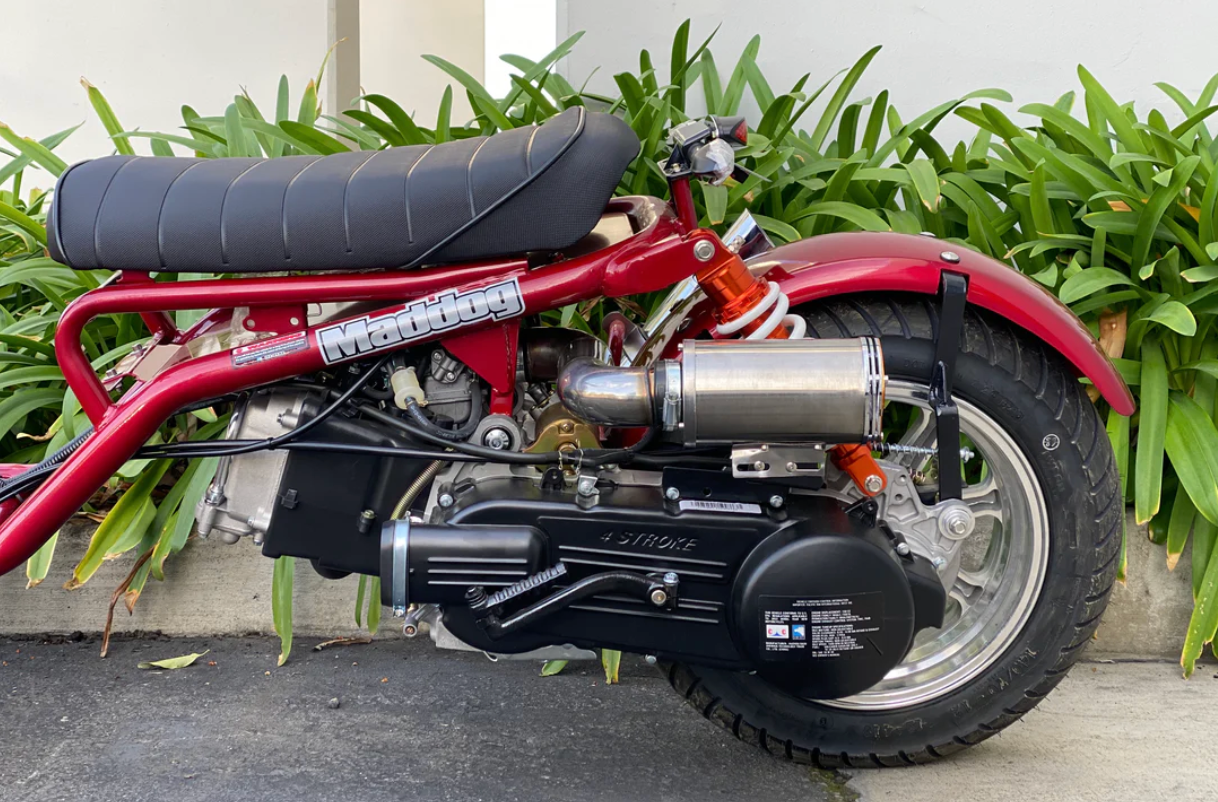 PMZ150-21 150cc street legal scooter | Icebear Maddog Gen 4 Ruckus clone bike