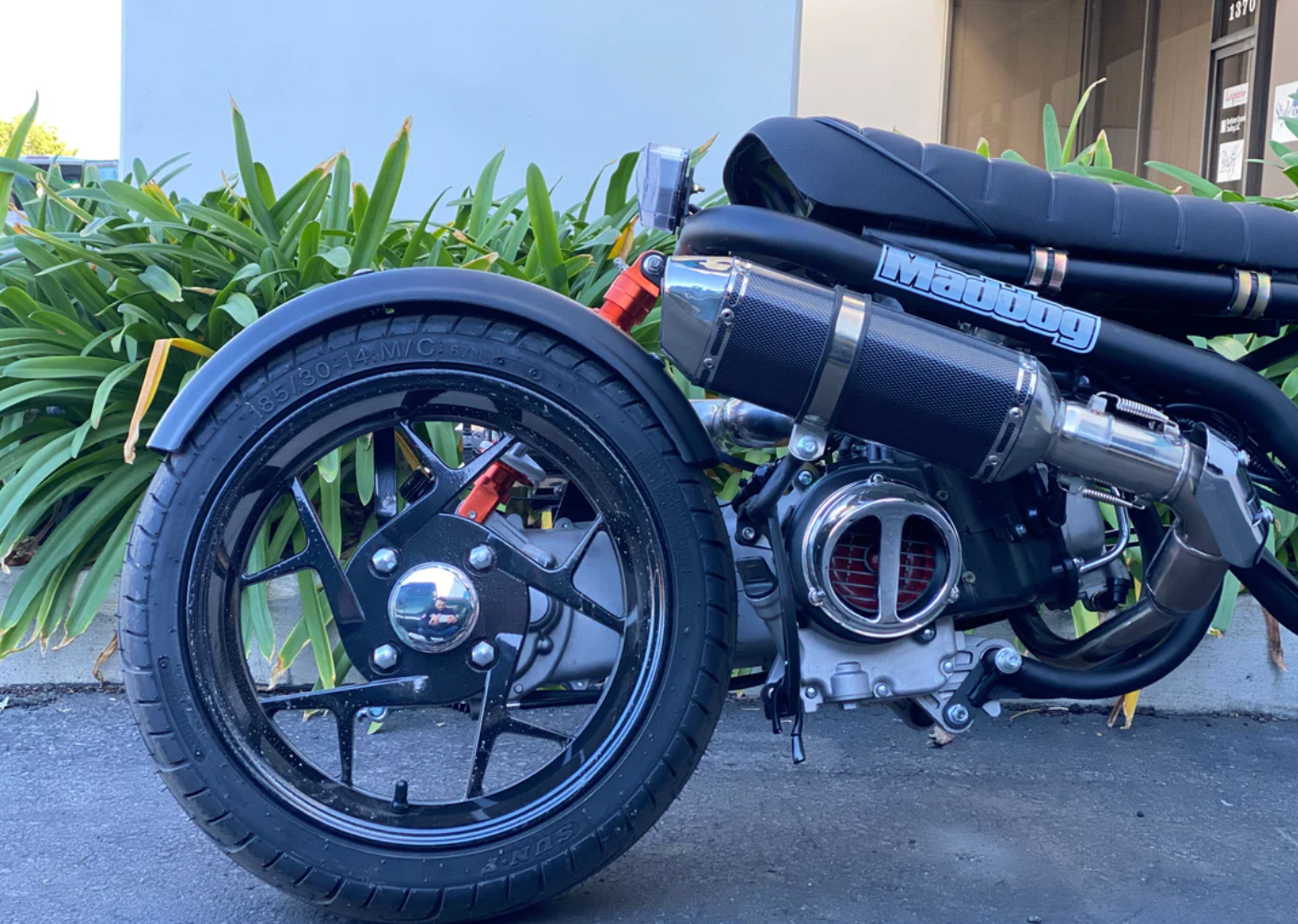 PMZ150-22 150cc scooter | Icebear Maddog Gen 5 Ruckus style moped