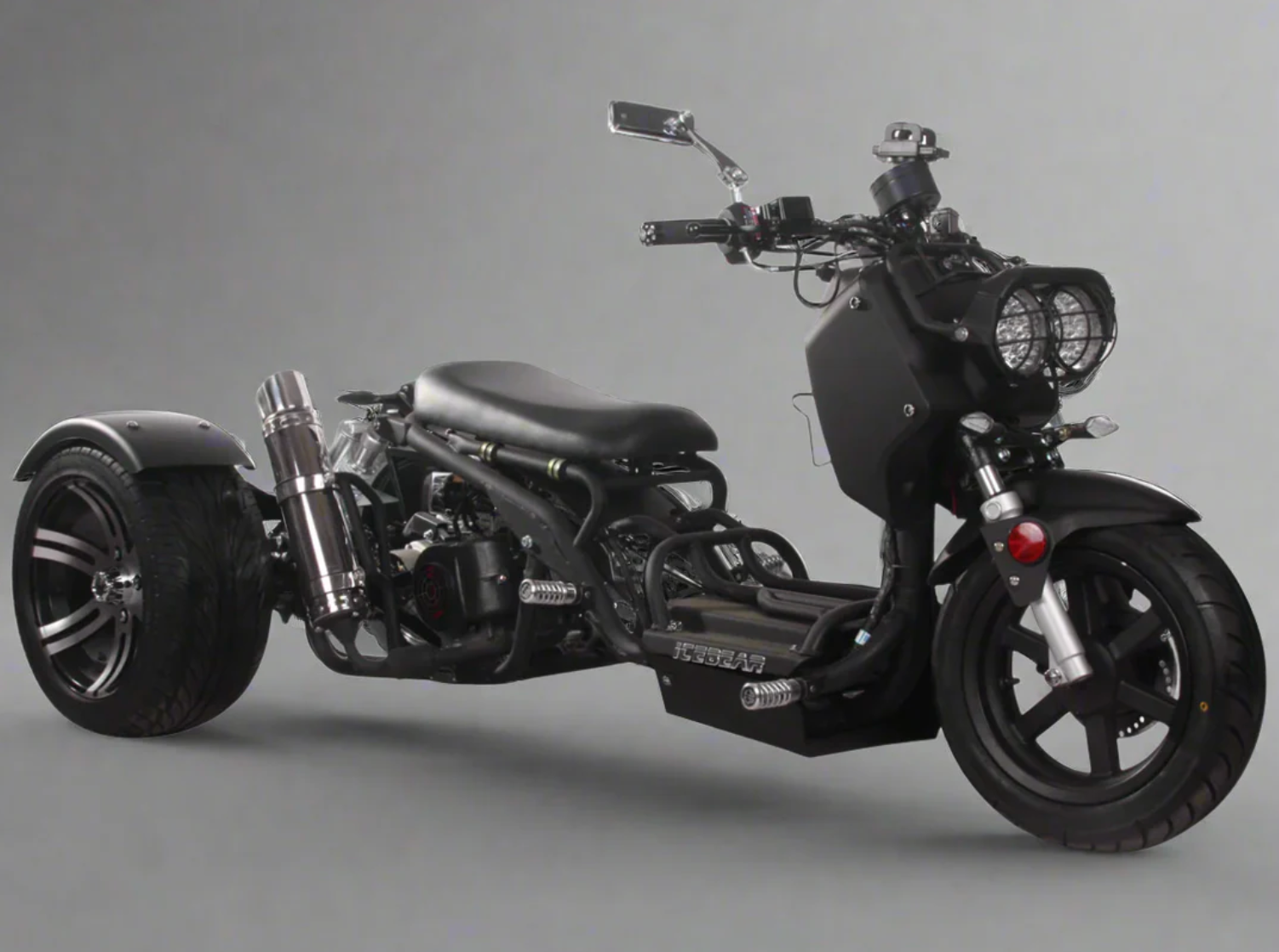 Icebear Maddog Trike 150cc scooter | PST150-19N street legal 3-wheel Ruckus clone