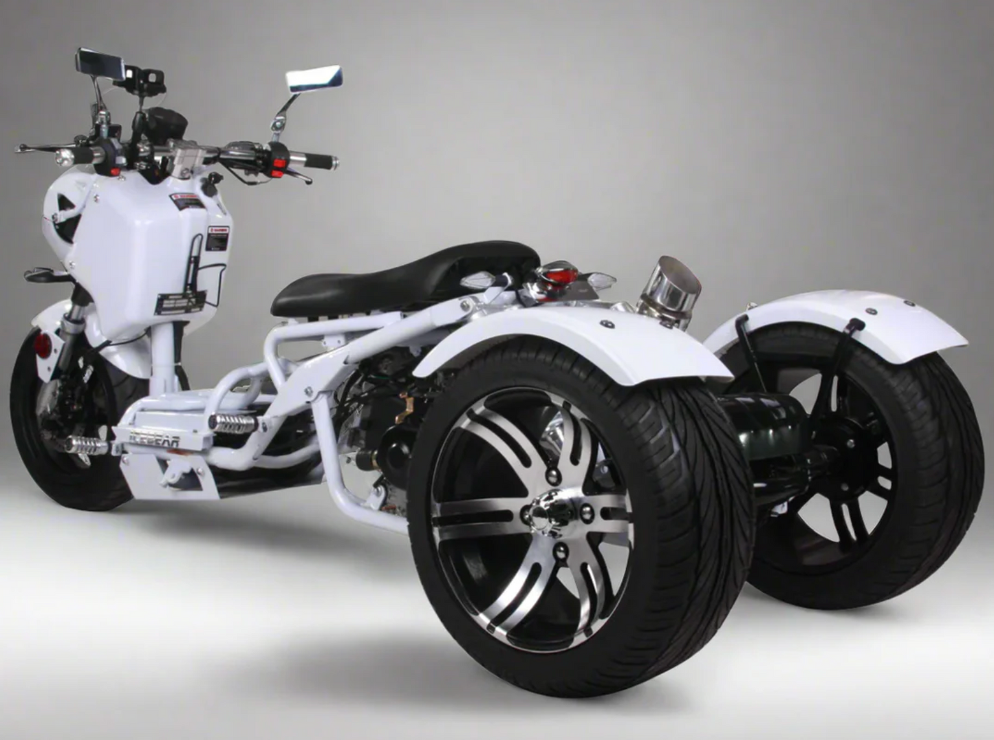 150cc commuter trike | Icebear Maddog PST150-19N Ruckus style urban bike