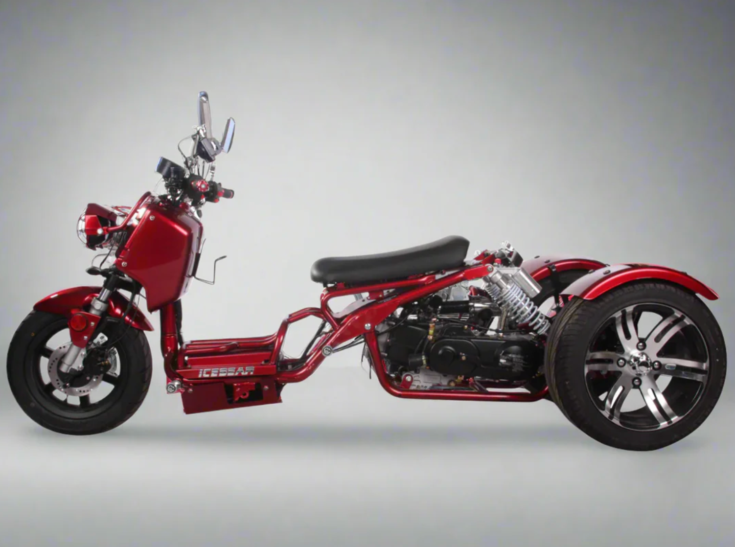 150cc PST150-19N trike | Icebear Maddog 3-wheel Ruckus clone commuter bike