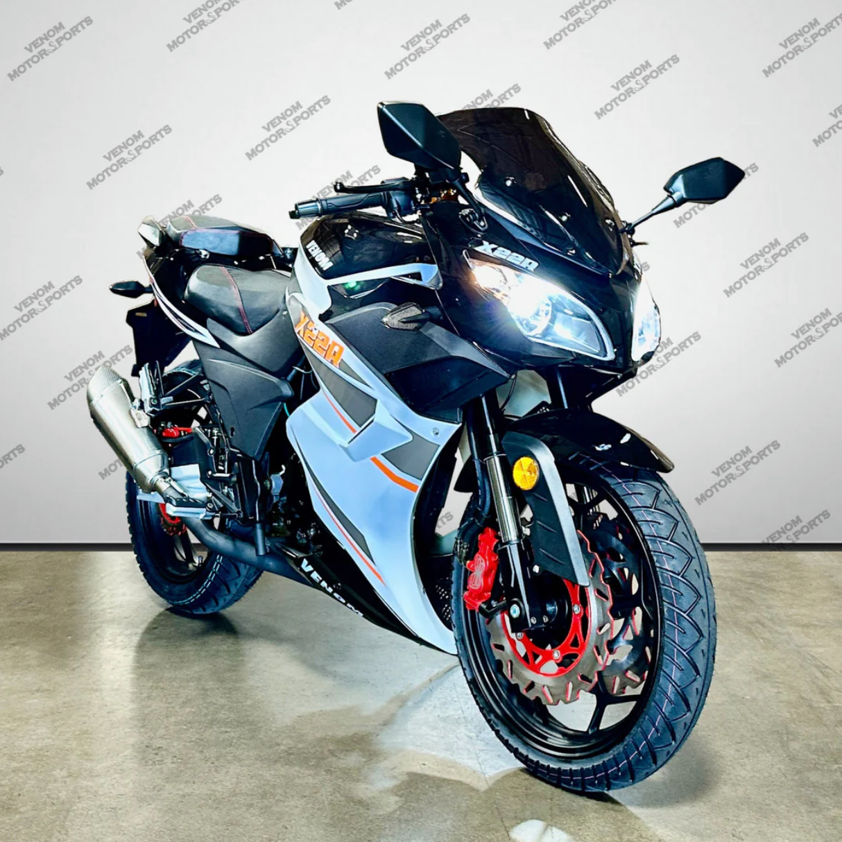 DF250RTS 250cc motorcycle for beginners Venom X22R