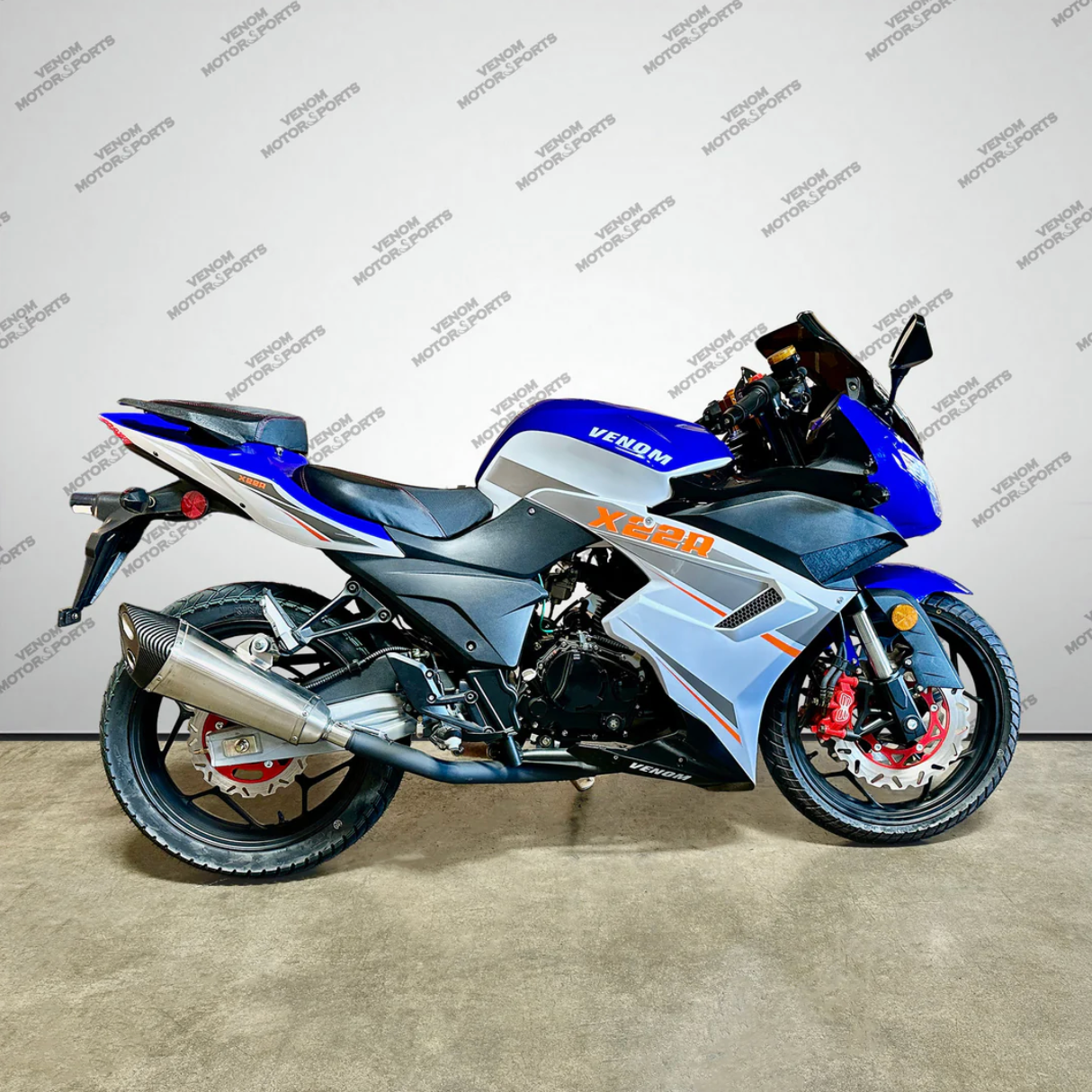 DF250RTS 250cc sport motorcycle Venom X22R for city riding
