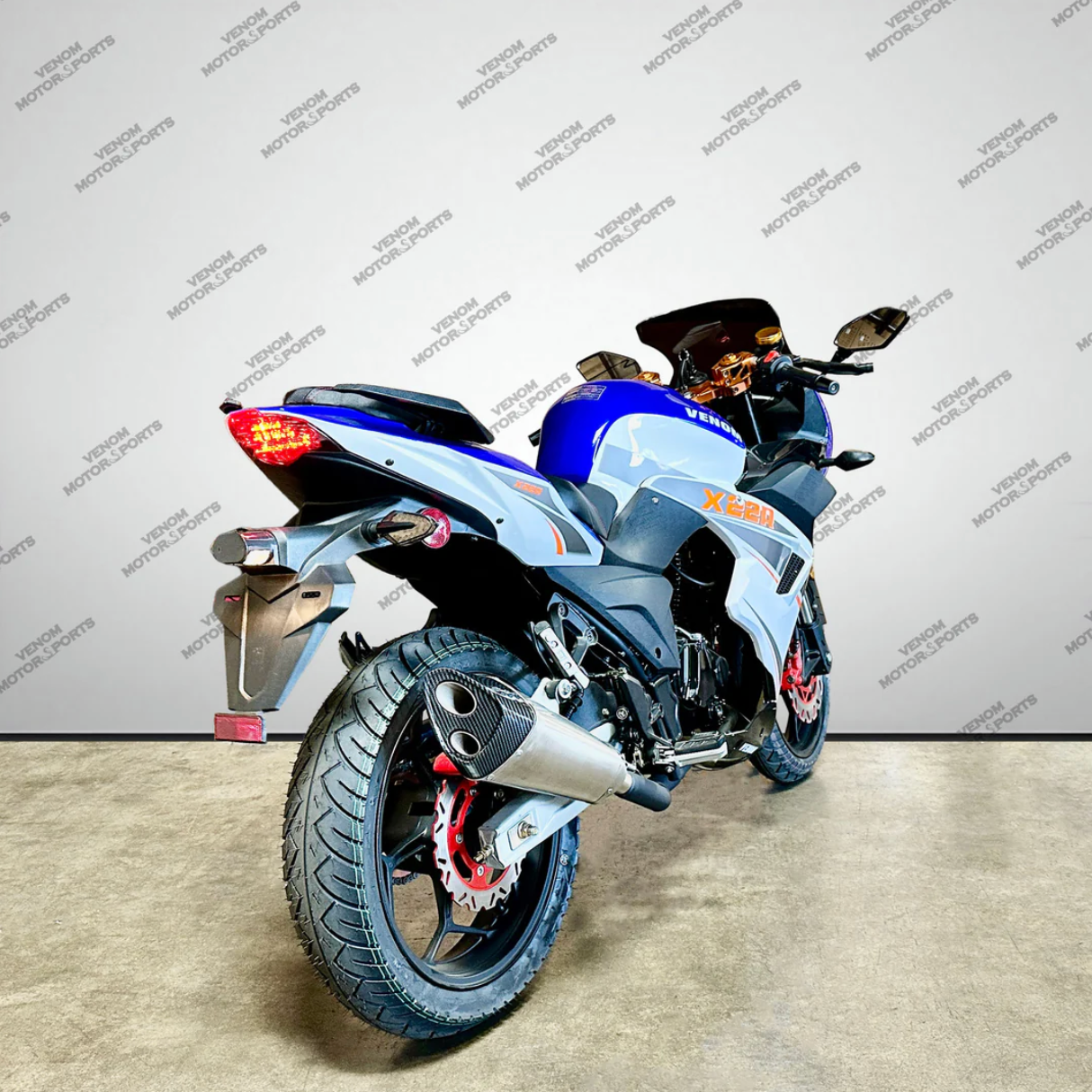 DF250RTS 250cc motorcycle Venom X22R for city streets