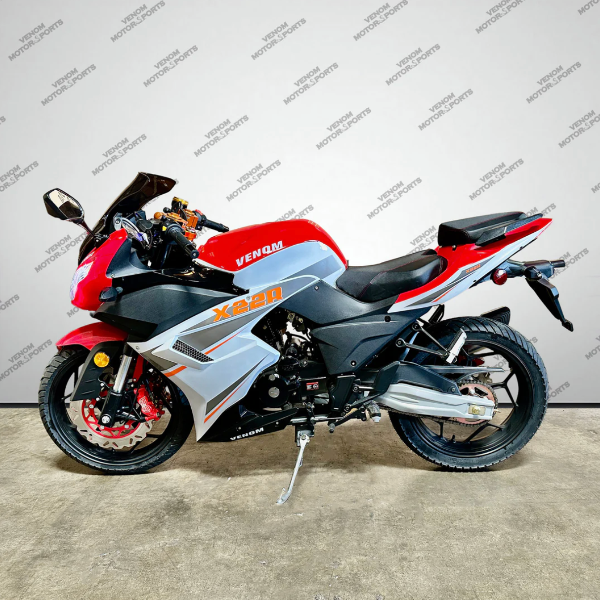 Venom X22R 250cc 5-speed street legal sport motorcycle DF250RTS