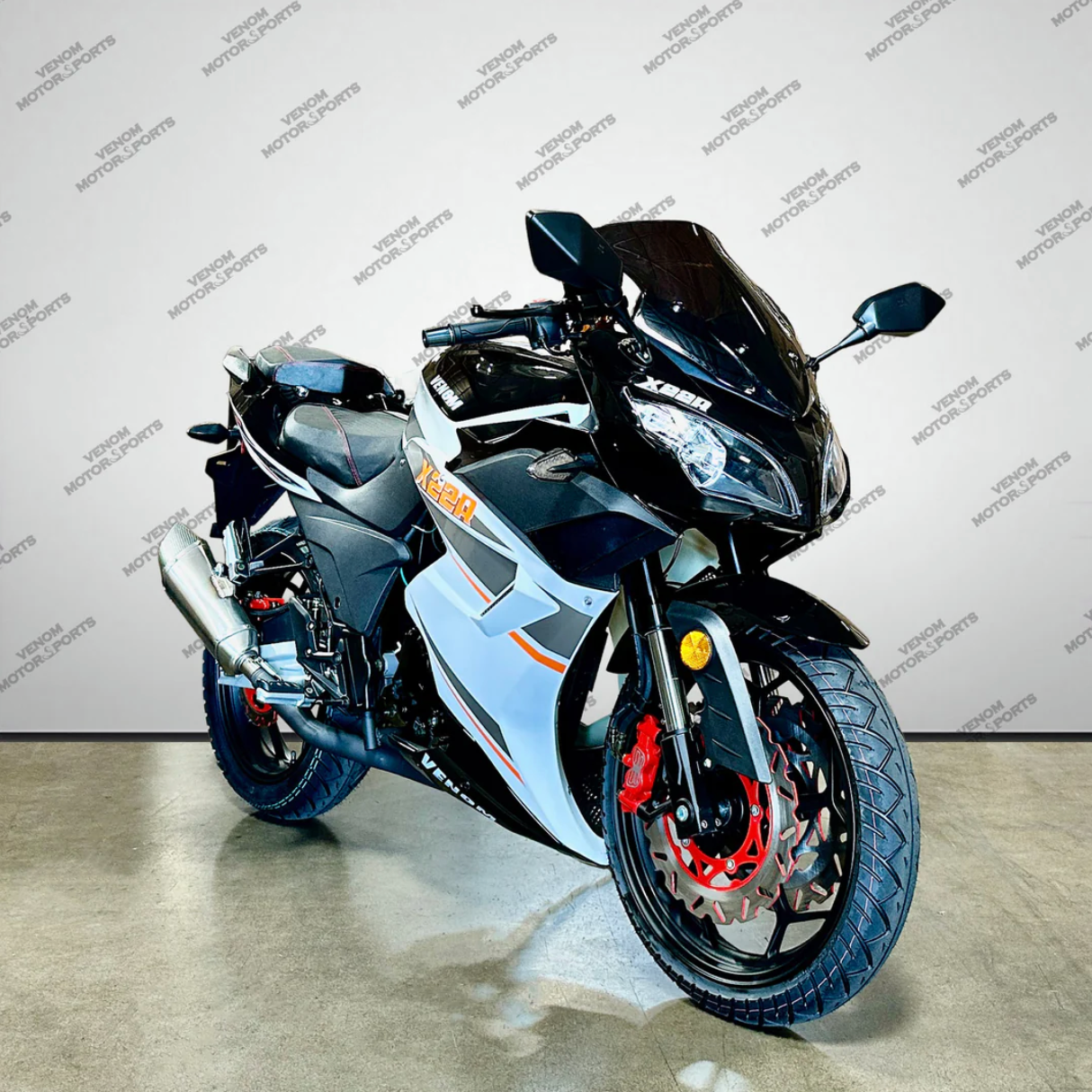 Venom X22R 250cc motorcycle DF250RTS street legal sport bike