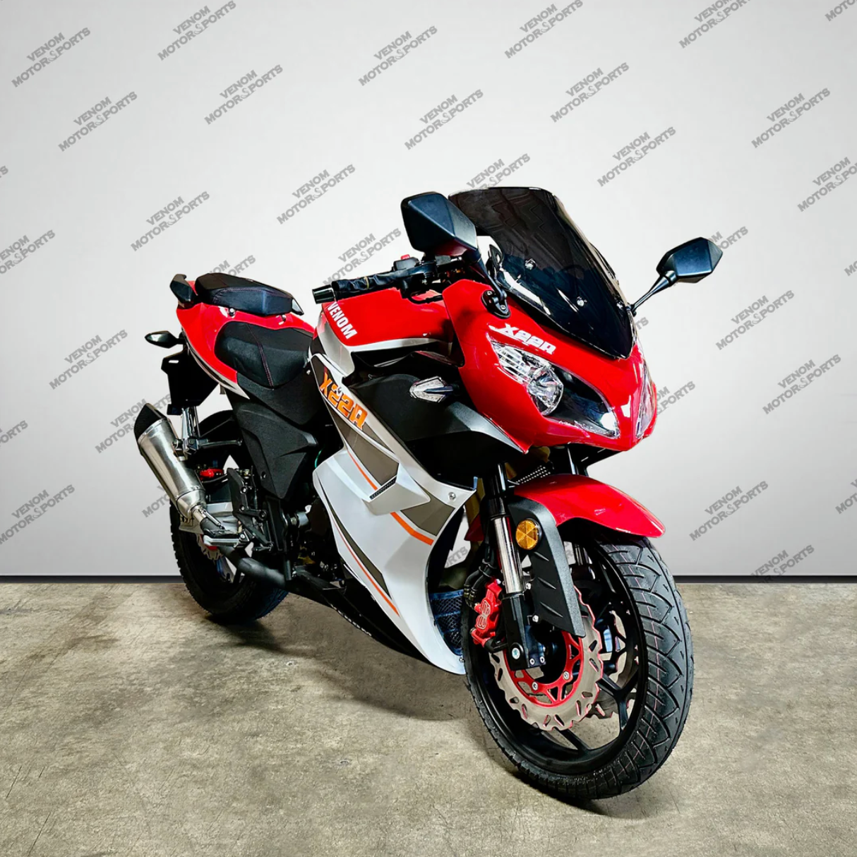 DF250RTS 250cc 5-speed motorcycle Venom X22R street legal