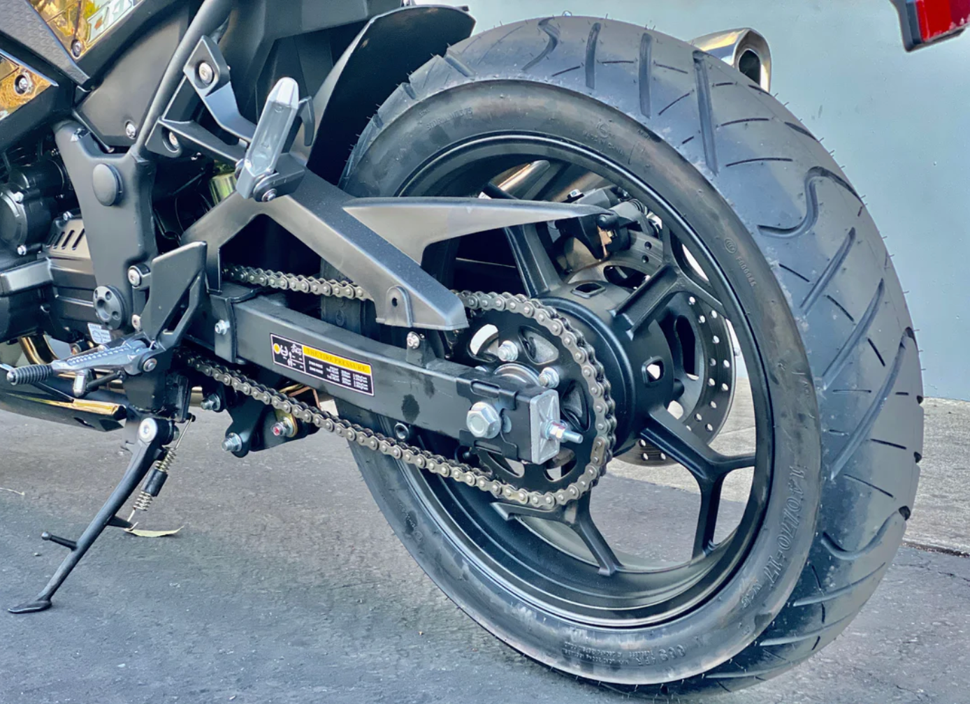 Rear rim for BD250-5 Venom SuperBike 250cc 140/70-17