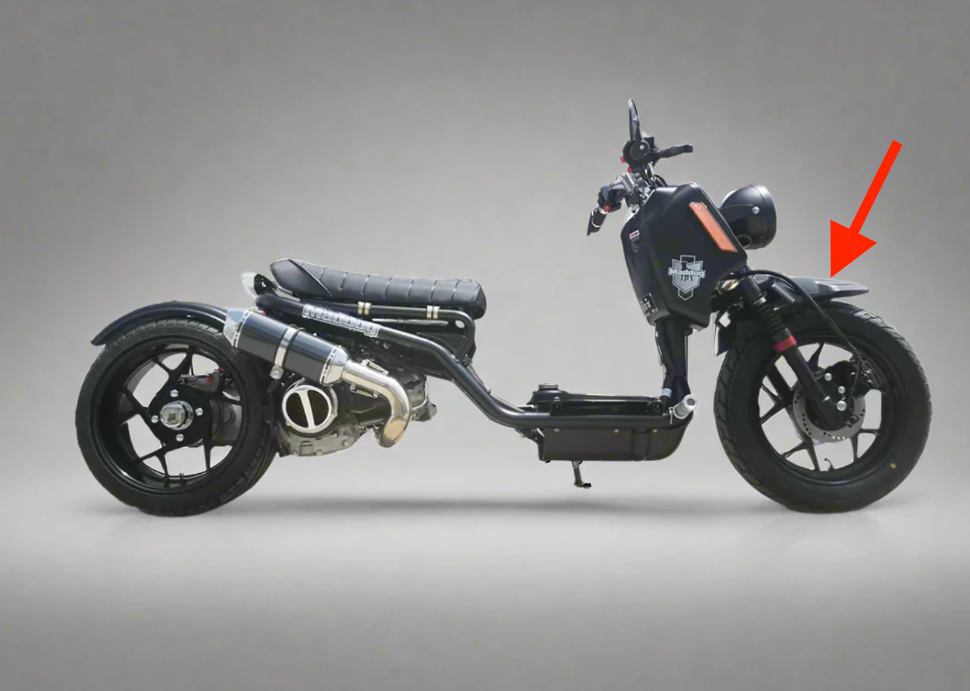 Icebear Maddog Gen 5 front fender | PMZ50-22/PMZ150-22 scooter tire guard