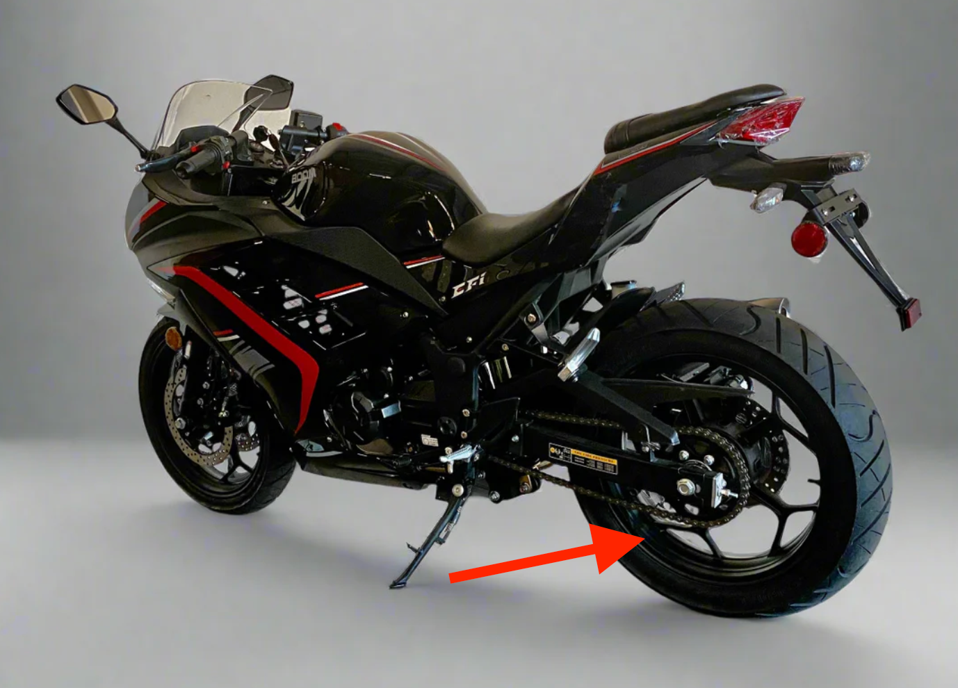 Venom SuperBike 250cc rear wheel rim BD250-5 replacement