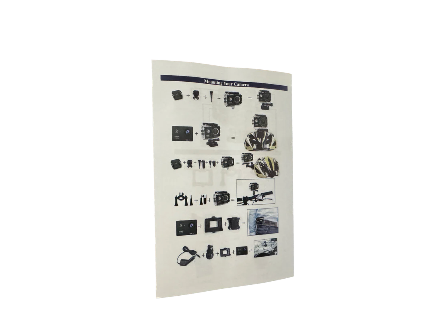 1080P WiFi camera for scooters and motorcycles
