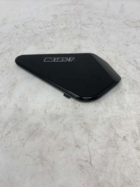 Left Inner Triangular Decorative Panel - Black for BD125-7 X21RS Gen 3 Vader 125cc — product view 2