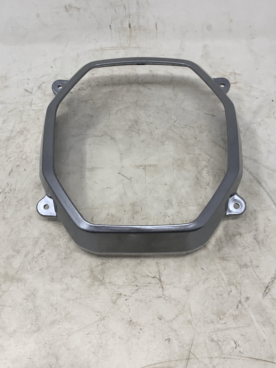 Headlight Plastic Bracket / Surround - Silver for BD125-7 X21RS Gen 3 Vader 125cc — product view 3