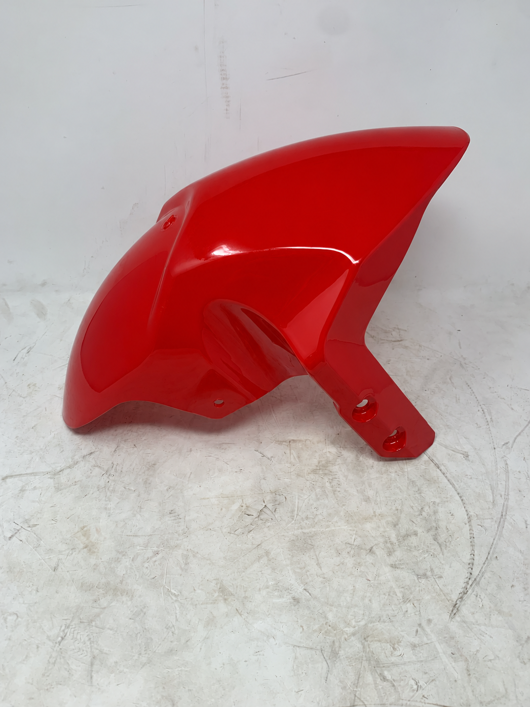 Front Fender / Tire Mudguard - Red for BD125-7 X21RS Gen 3 Vader 125cc, part 10011003, product view 2
